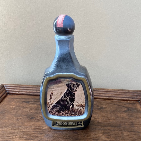Jim Beam Accents Vintage Jim Beam Decanter Wblack Labrador Emptyno Liquor Poshmark